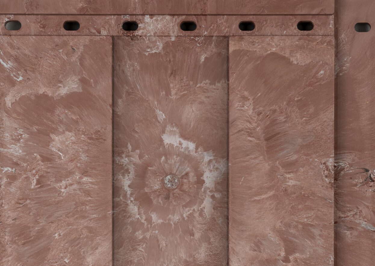 Pretty Plastic Panels - Basic Third Terracotta - FRONT Materials