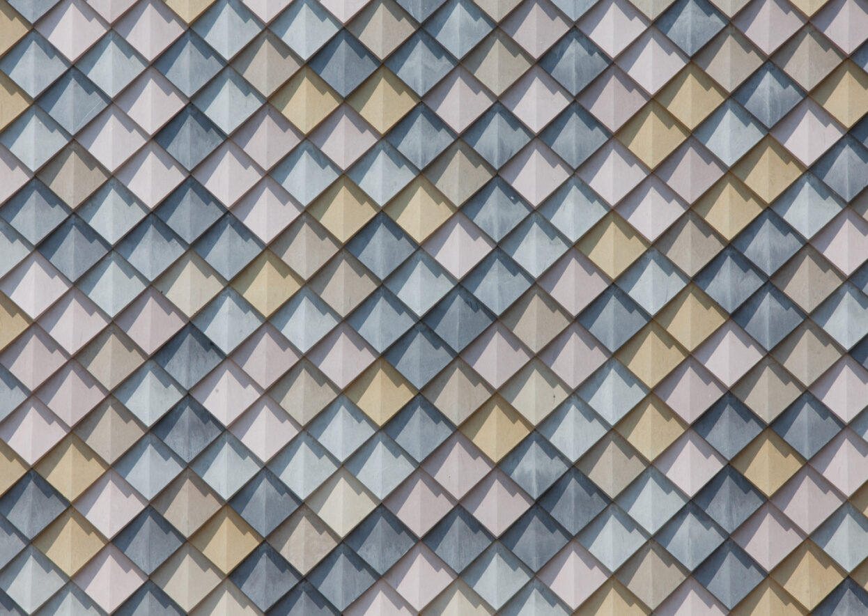 Recycled Pretty Plastic Facade at Howest Education Campus in Bruges, Belgium | FRONT® Materials