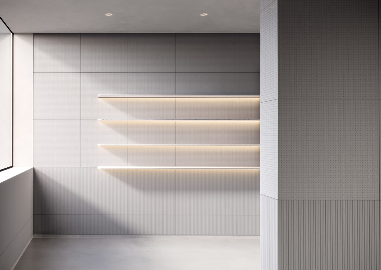 Paper Waste Panels - Mix Cement - FRONT® Materials