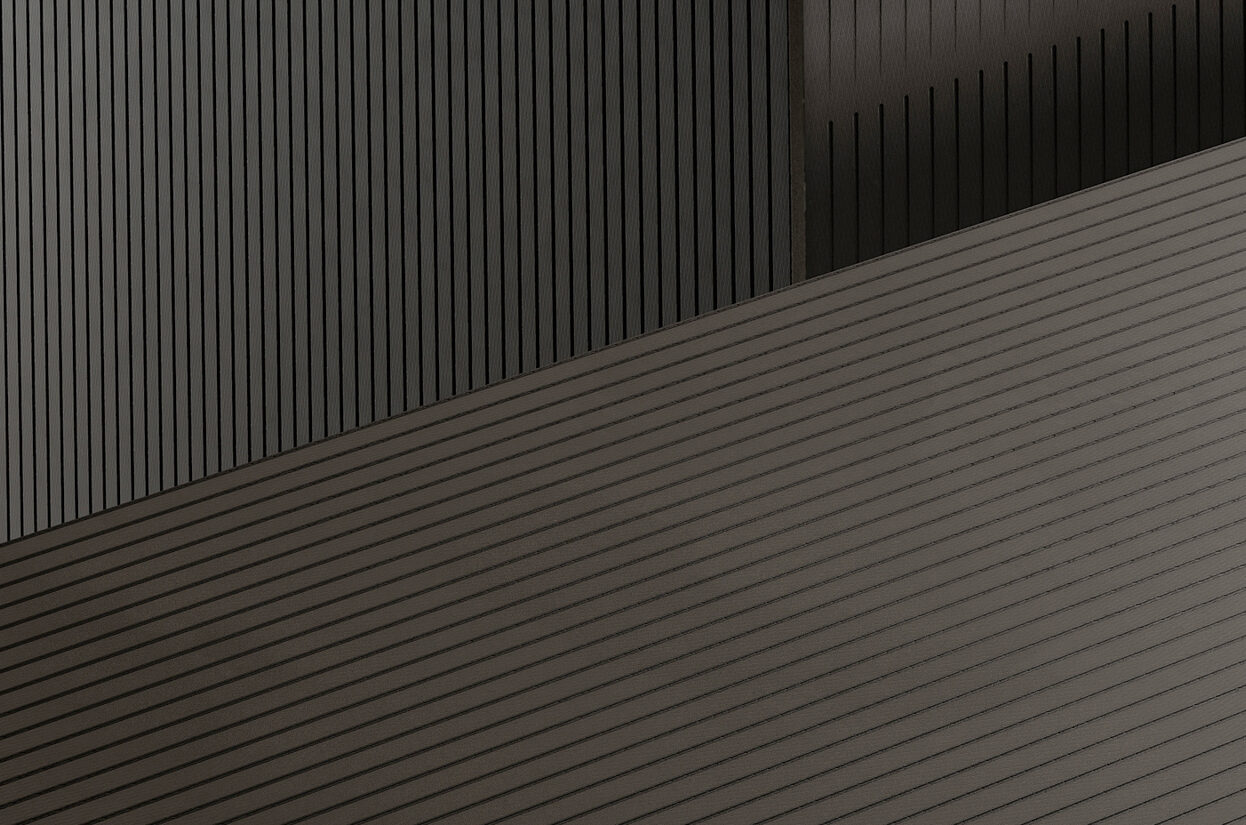 Paper Waste Panels - Mix Graphite - FRONT® Materials