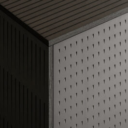 Paper Waste Panels - Mix Graphite - FRONT® Materials