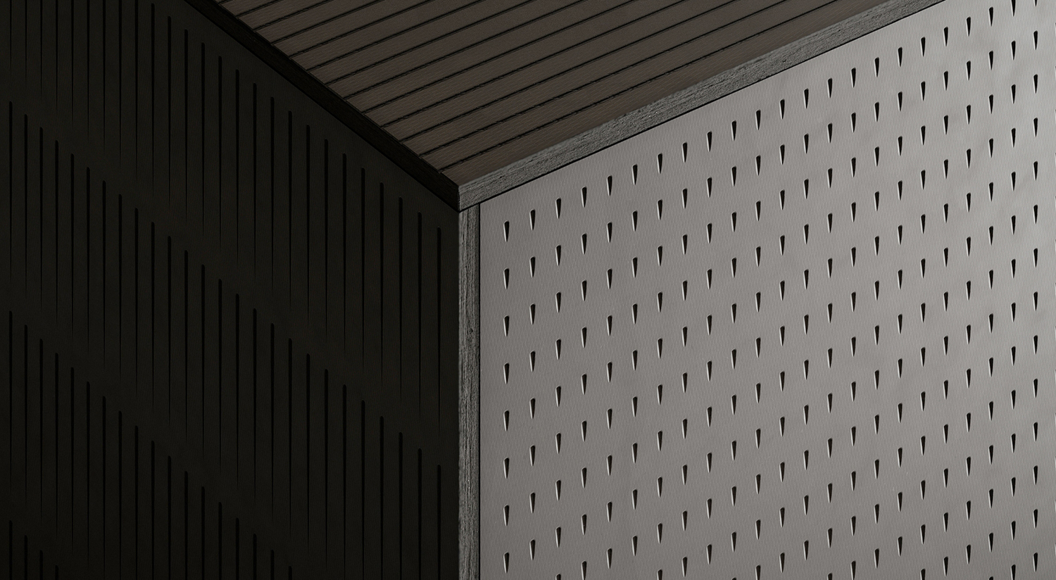 Paper Waste Panels - Mix Graphite - FRONT® Materials