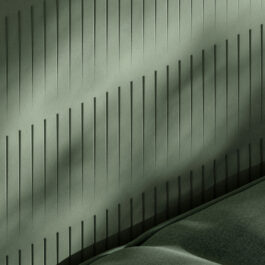 Paper Waste Panels - Stripe Olive - FRONT® Materials