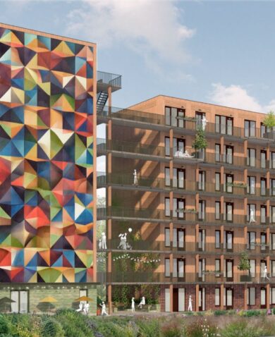 Demountable Modular Housing in Amsterdam, the Netherlands || FRONT