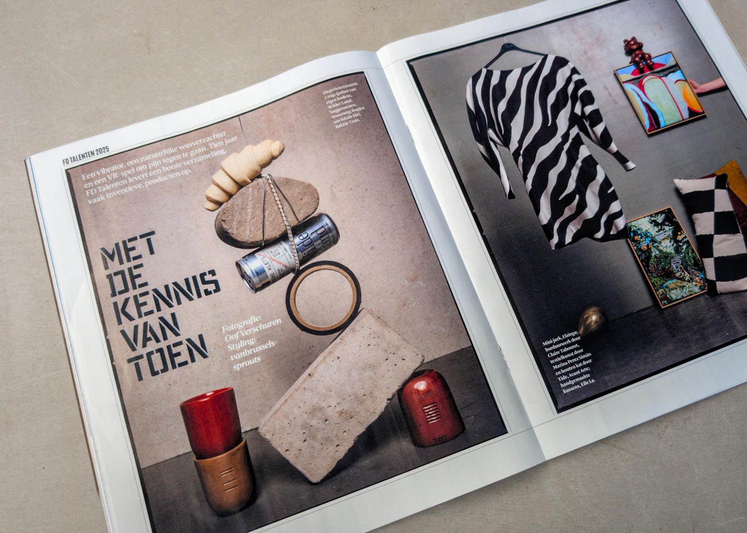 fd. Persoonlijk Magazine - Waste Based Bricks