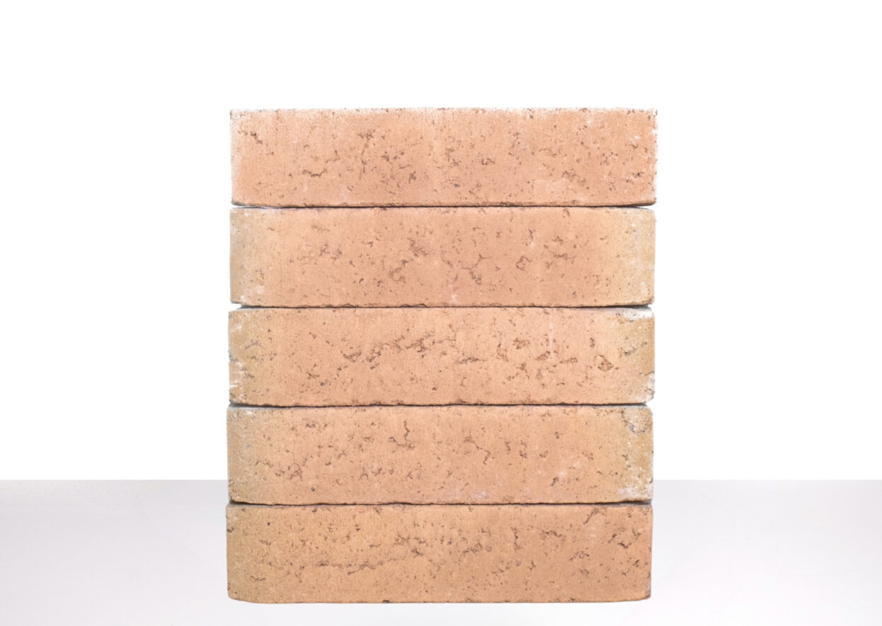Almond Punched WasteBasedBricks | FRONT Materials