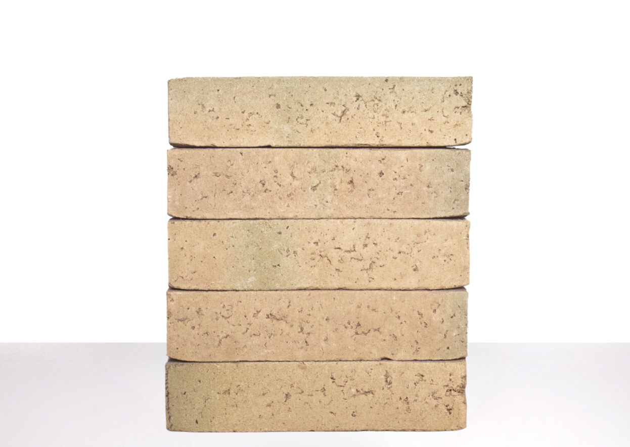Lemon Punched WasteBasedBricks | FRONT Materials