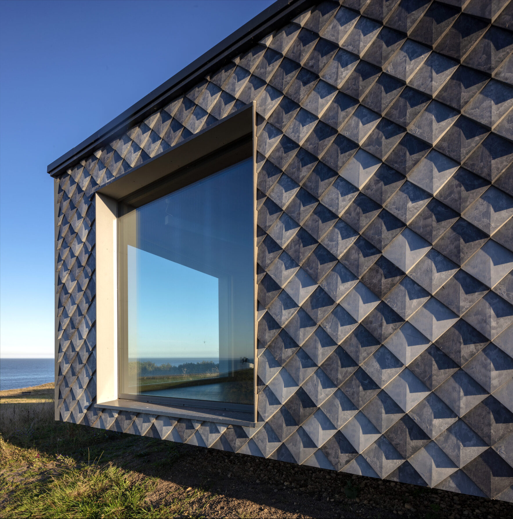 Pretty Plastic Panels at Whitburn Coastal Conservation Centre, UK || FRONT Materials