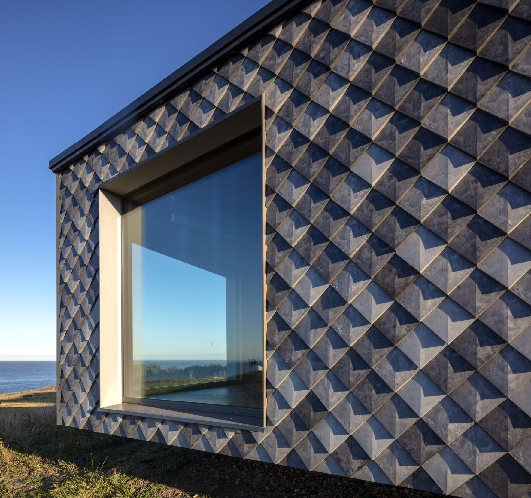 Pretty Plastic Panels at Whitburn Coastal Conservation Centre, UK || FRONT Materials