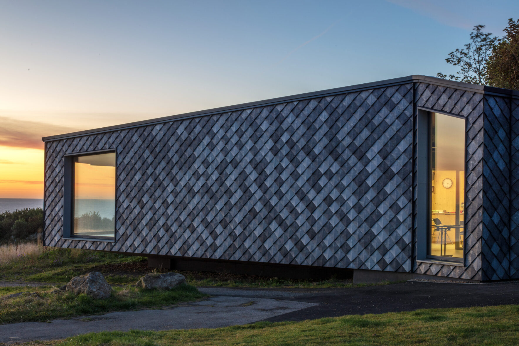 Pretty Plastic Panels at Whitburn Coastal Conservation Centre, UK || FRONT Materials