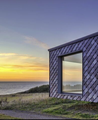 Pretty Plastic Panels at Whitburn Coastal Conservation Centre, UK || FRONT Materials