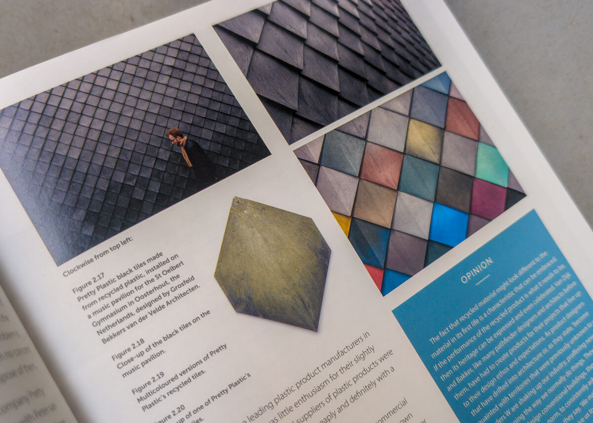Pretty Plastic Panels Featured in The Re-Use Atlas by Duncan Baker-Brown | FRONT Materials
