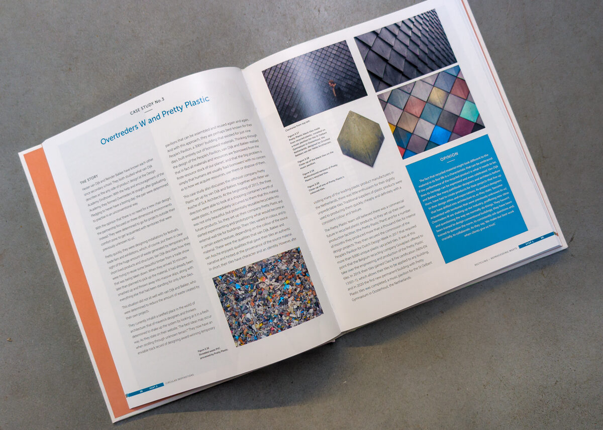 Pretty Plastic Panels Featured in The Re-Use Atlas by Duncan Baker-Brown | FRONT Materials