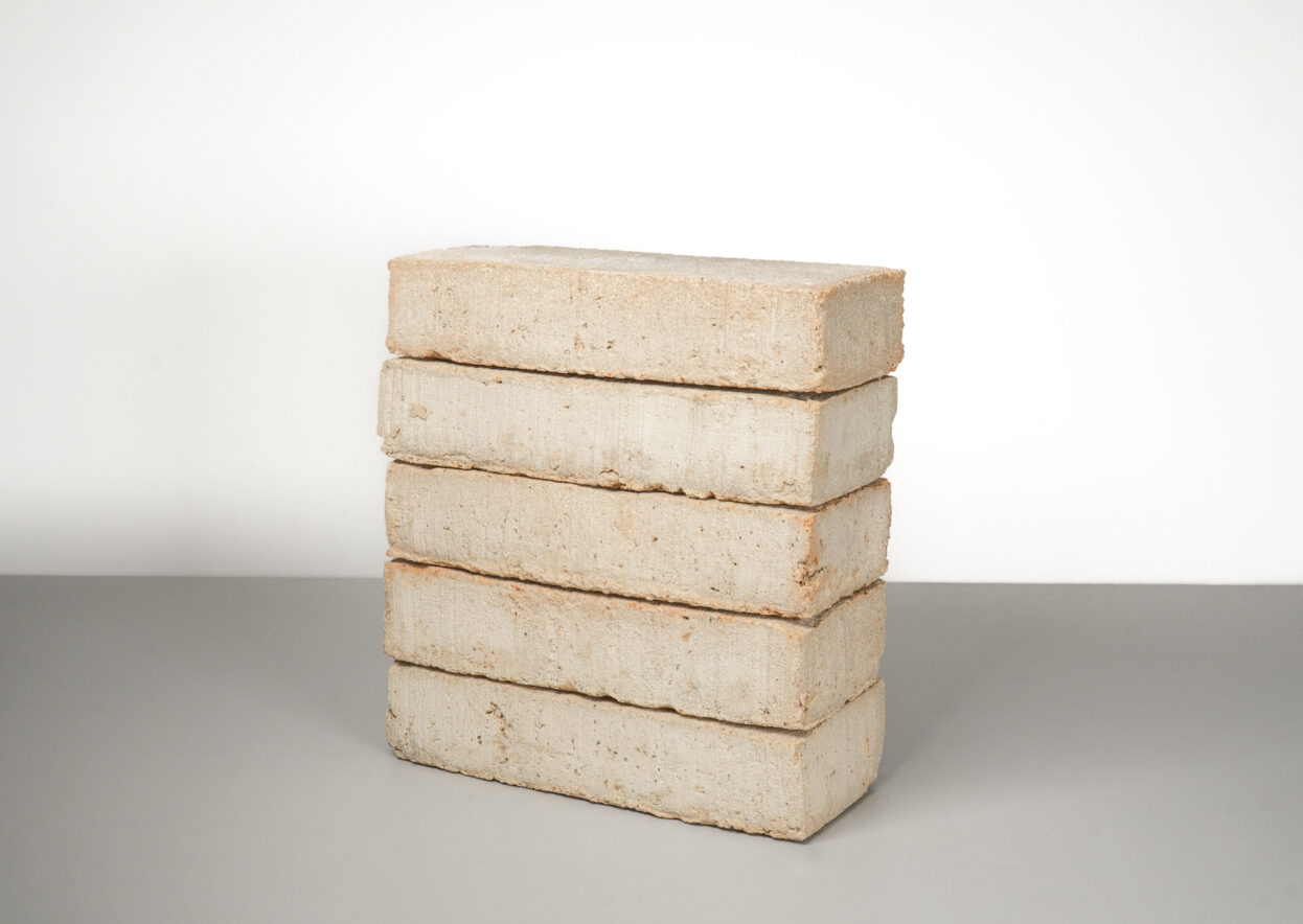 FRONT Sustainable Building Materials - WasteBasedBricks Almond
