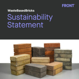 FRONT - WasteBasedBricks - Sustainability Statement