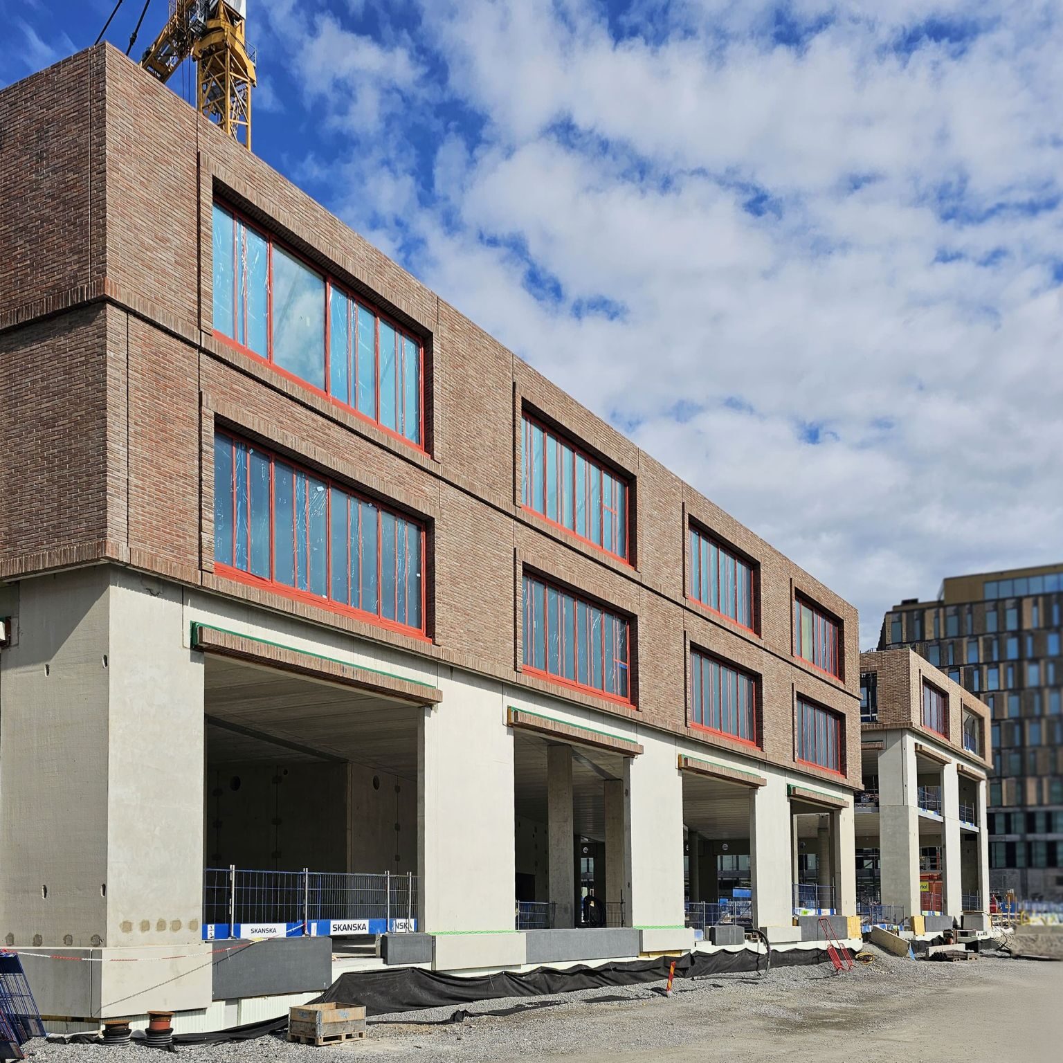 Solna LInk , Stockholm, Sweden - FRONT Materials