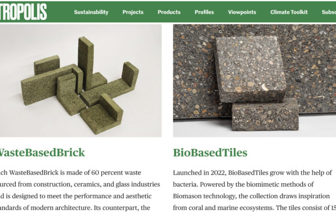 FRONT Materials Featured in Metropolis