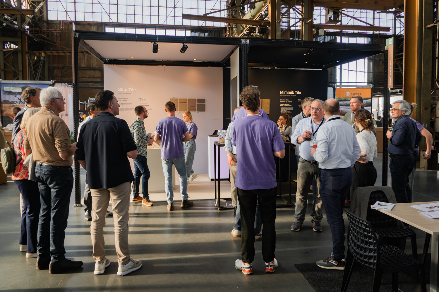 FRONT Showcasing Skip Tile and Mimmik Tile at MaterialDistrict