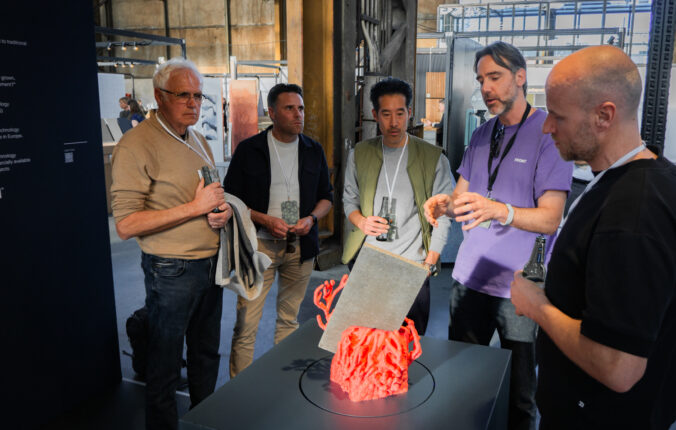 FRONT Showcasing Skip Tile and Mimmik Tile at MaterialDistrict