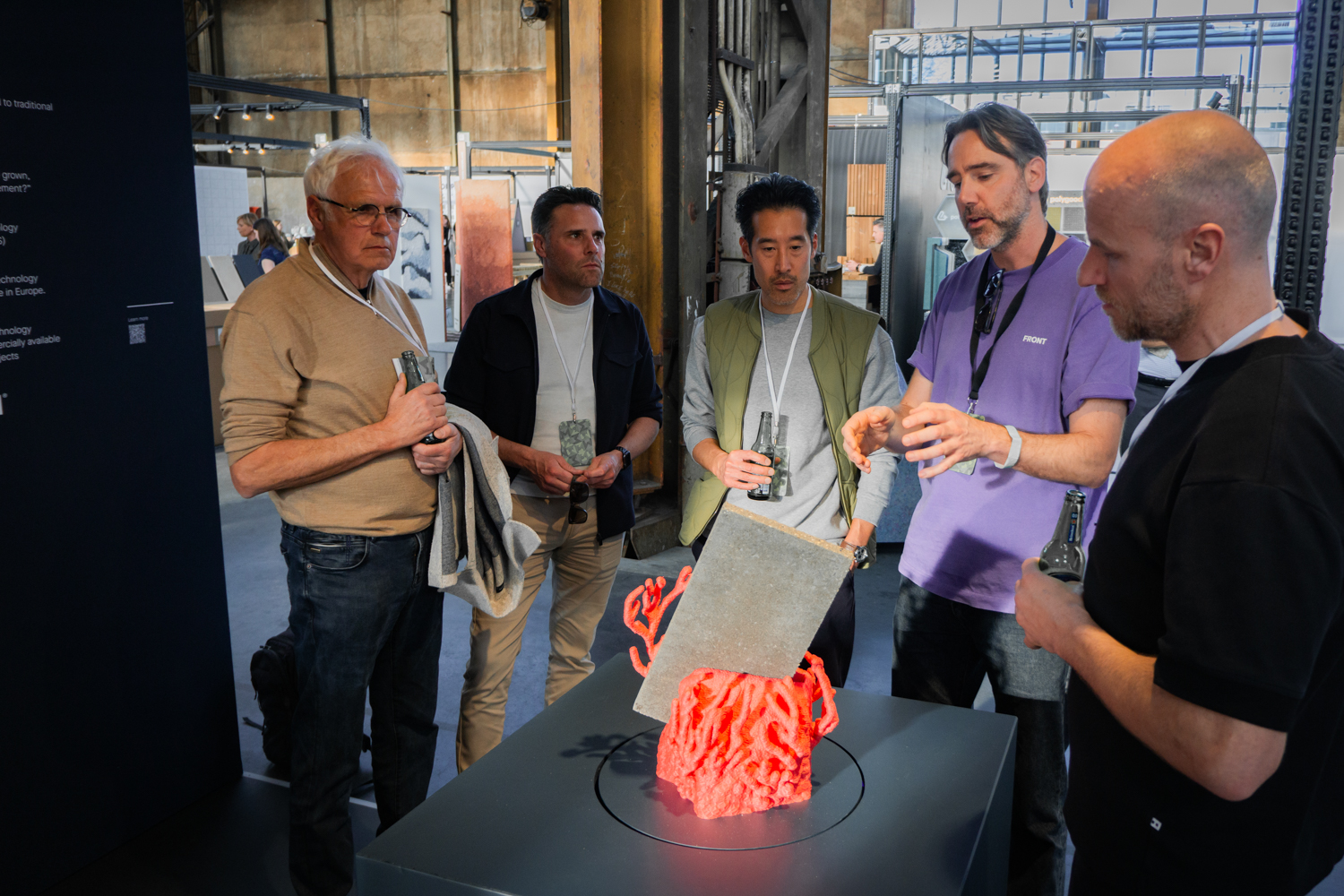 FRONT Showcasing Skip Tile and Mimmik Tile at MaterialDistrict