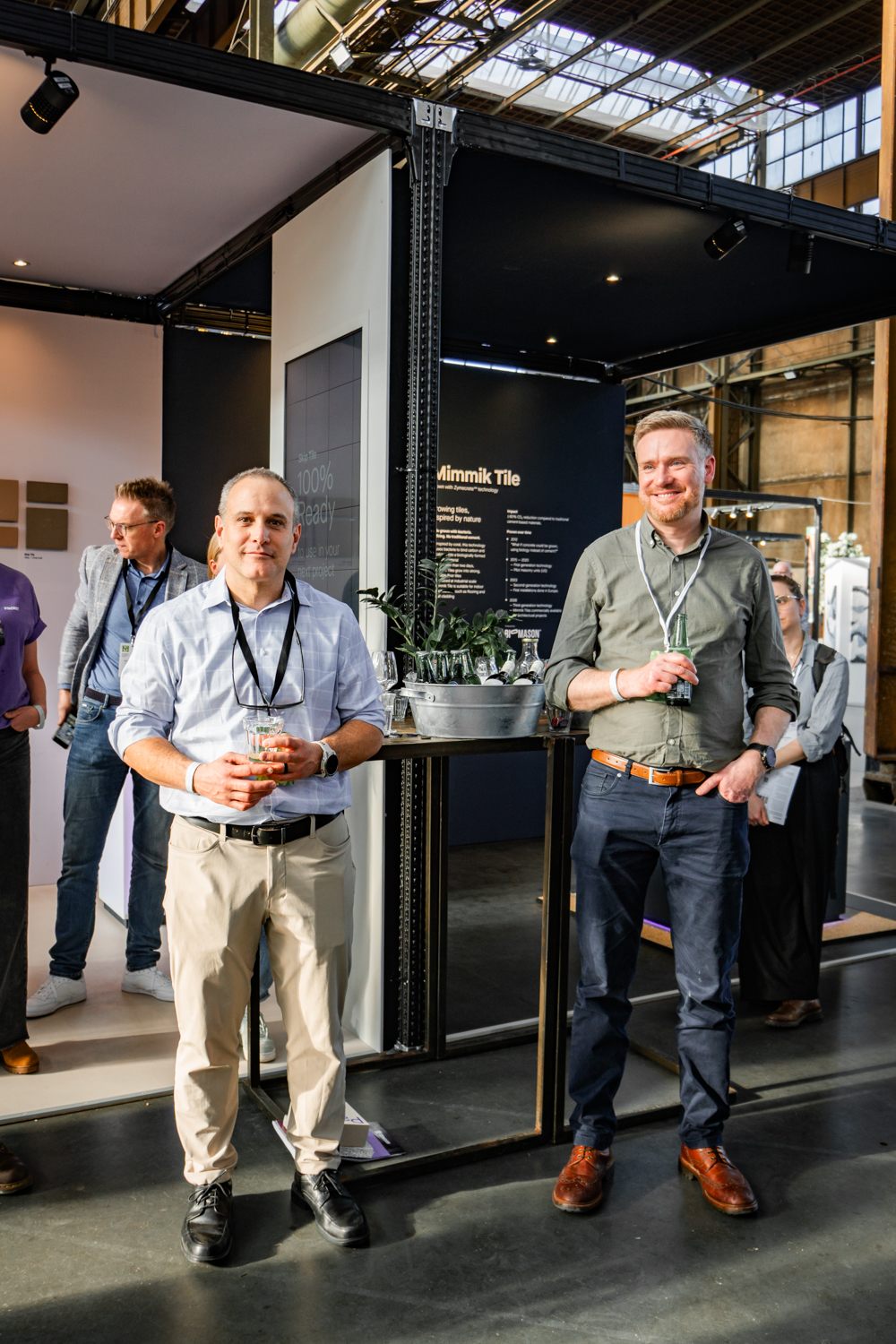 FRONT Showcasing Skip Tile and Mimmik Tile at MaterialDistrict