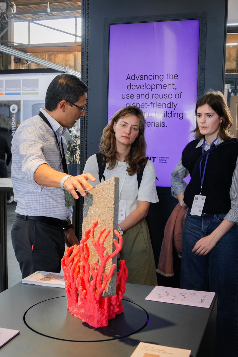 FRONT Showcasing Skip Tile and Mimmik Tile at MaterialDistrict