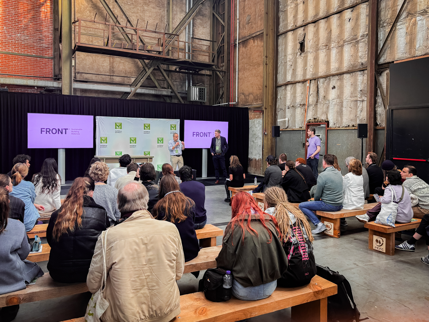 FRONT Showcasing Skip Tile and Mimmik Tile at MaterialDistrict