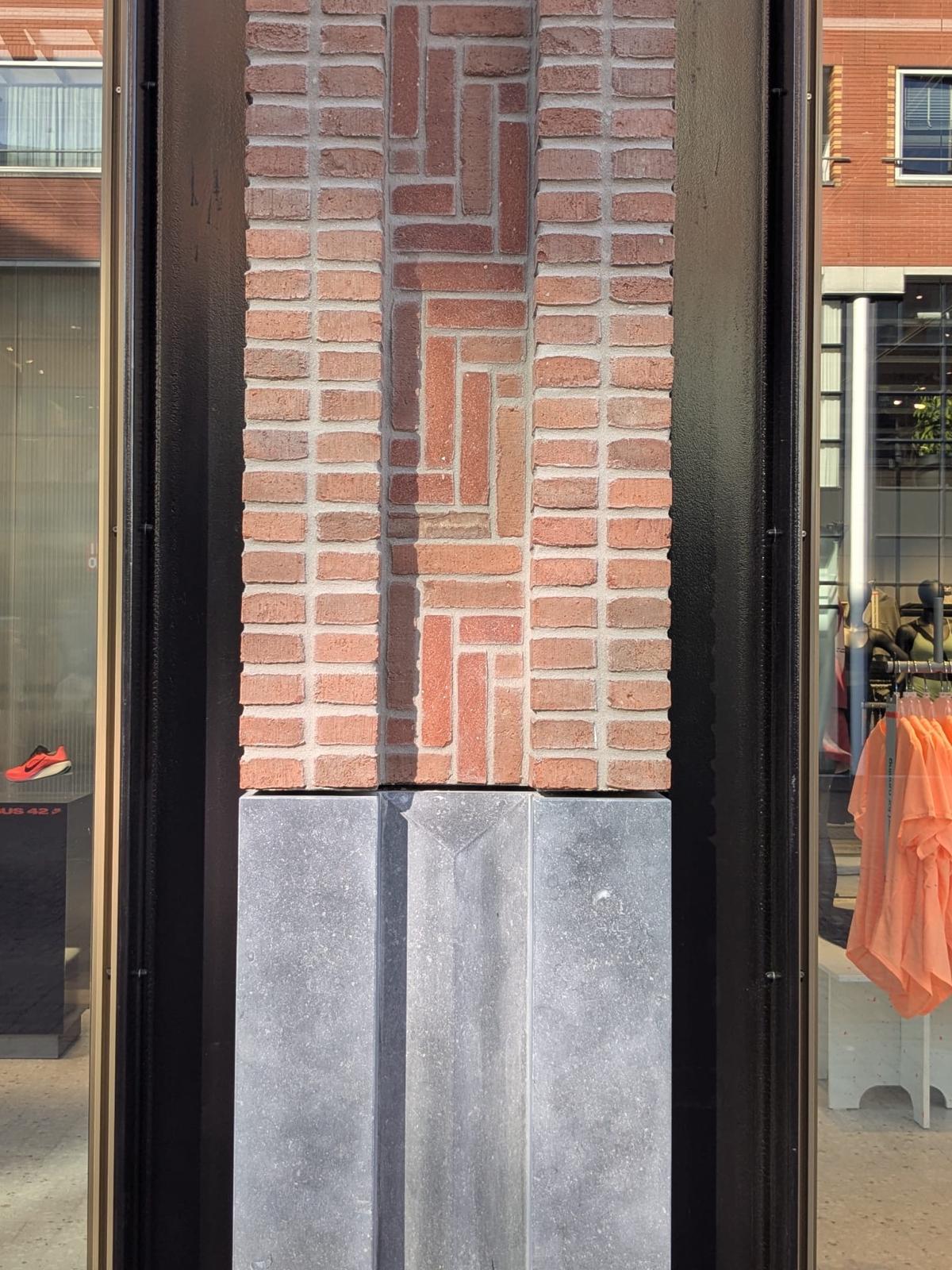 Sustainable Brick Slip Facade For Landmark Retail Renovation in Amstelveen, the Netherlands | FRONT Materials
