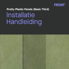 Pretty Plastic Panels - Basic Third - Installatiehandleiding