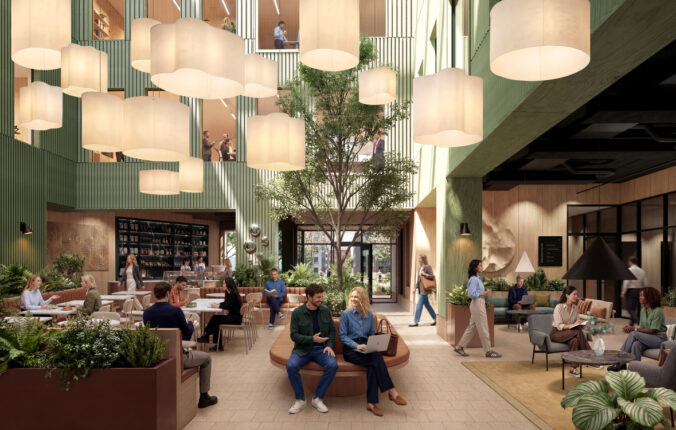 Mimmik Tile Flooring at Kv. Regndroppen in Malmö, Sweden | FRONT Materials